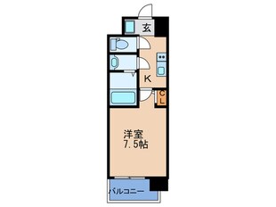 リッツ加島の物件間取画像